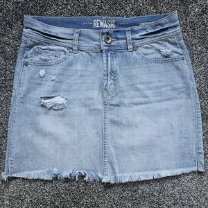 Rewash Brand Denim Skirt